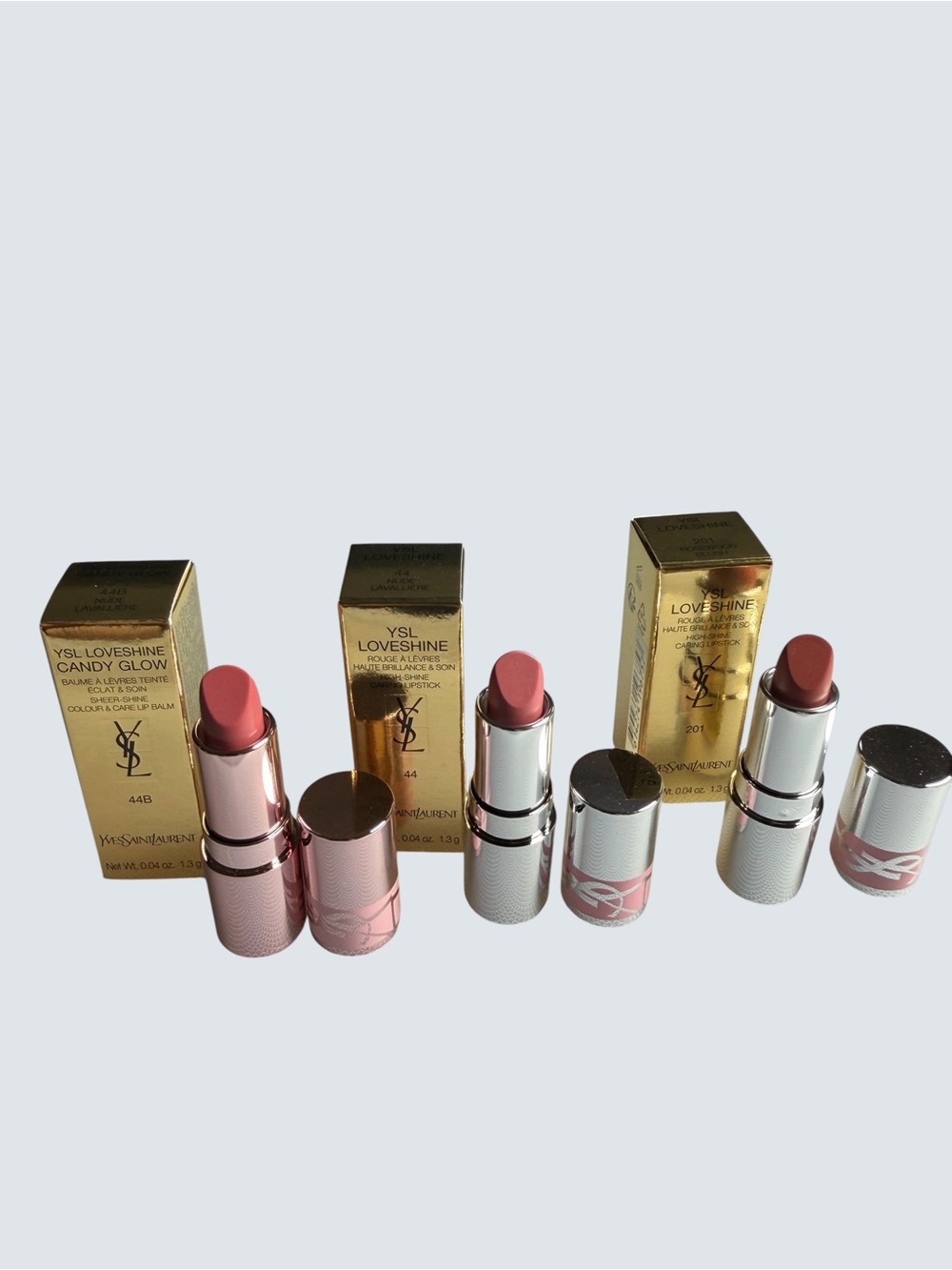 Yves Saint Laurent LoveShine Lipstick Trio BNIB!